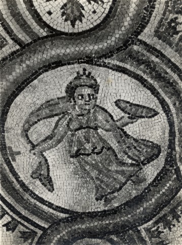Zigrossi, Giuseppe — Anonimo romano sec. IV - S. Costanza, deambulatorio, volta, scomparto X: baccante — particolare